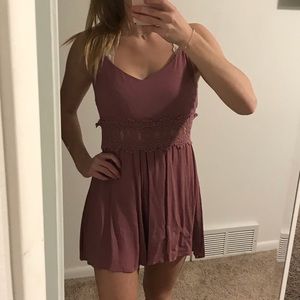 Pink/mauve romper
